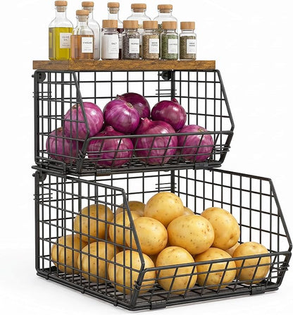 Potato and Onion Storage Bin by JKsmart