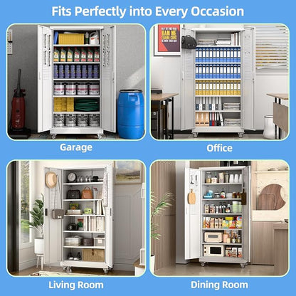 SUXXAN Metal Garage Storage Cabinet - Image 7