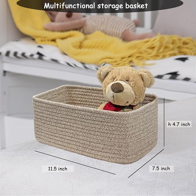 COMFY-HOMI 11.5"x7.5"x4.7" Storage Baskets - Image 3