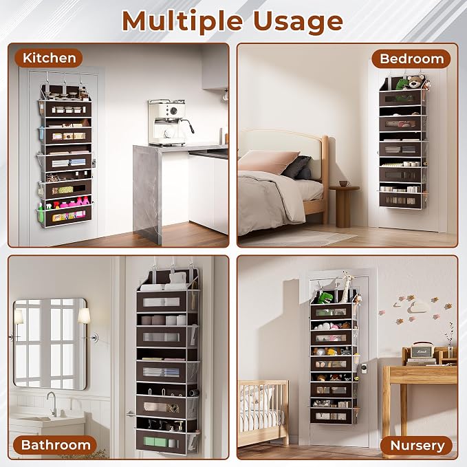 5 Tier Over The Door Organizer - Image 7
