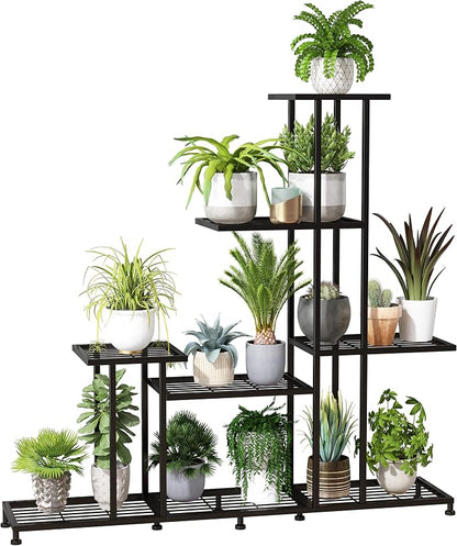 Twhep Heavy Duty Metal Plant Stand, 5 Tiers Multifunctional Plant Stand by Twhep