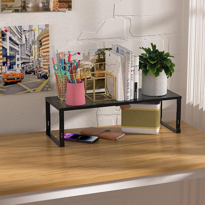 Heavy-Duty Adjustable Metal Shelf Organizer - Image 5