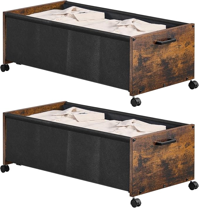 FOUCSSOMEI Under Bed Storage by FOUCSSOMEI