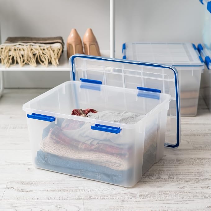 IRIS USA 2-Pack 44 Qt Storage Bins - Image 3