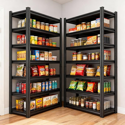 Heavy Duty Steel Metal Shelving Storage Shelves by BEESTMUEBLE
