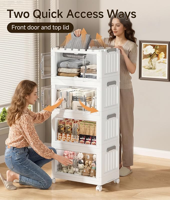 Hanyi 140 QT Stackable Storage Bins - Image 6