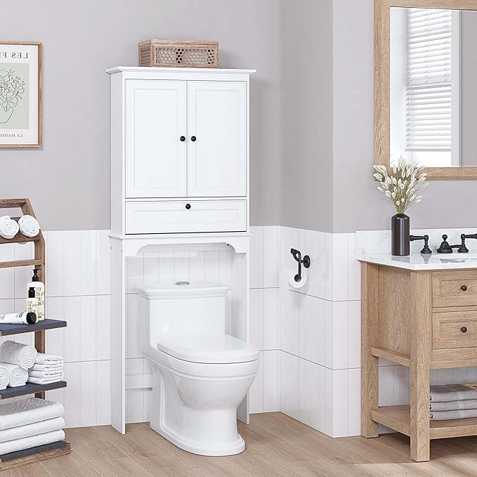 Spirich Bathroom Over the Toilet Storage Cabinet by SpirichLLC