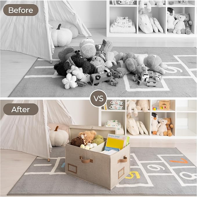 StorageWorks Large Clothes Storage Bins, Fabric Boxes - Image 8