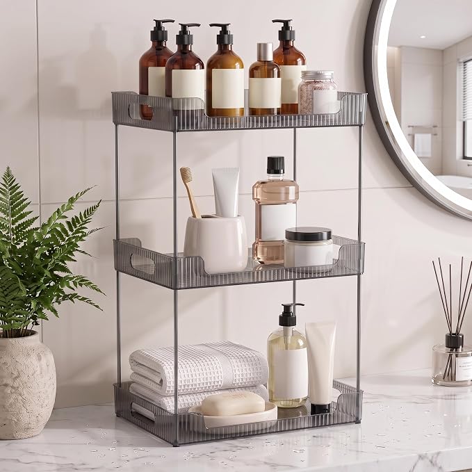 Goderewild Bathroom Counter Organizer, Makeup Organizer - Image 3