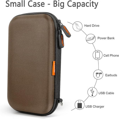 Electronic Case Travel Cord Organizer Shockproof EVA Hard Carrying Case - Image 2