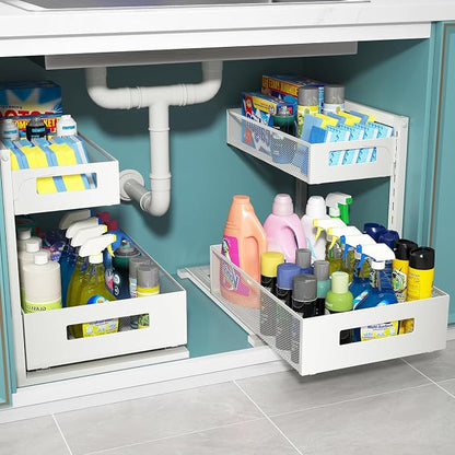 TISTAYA Under Sink Organizer, Bathroom Organizers and Storage, Cabinet by TISTAYADirect