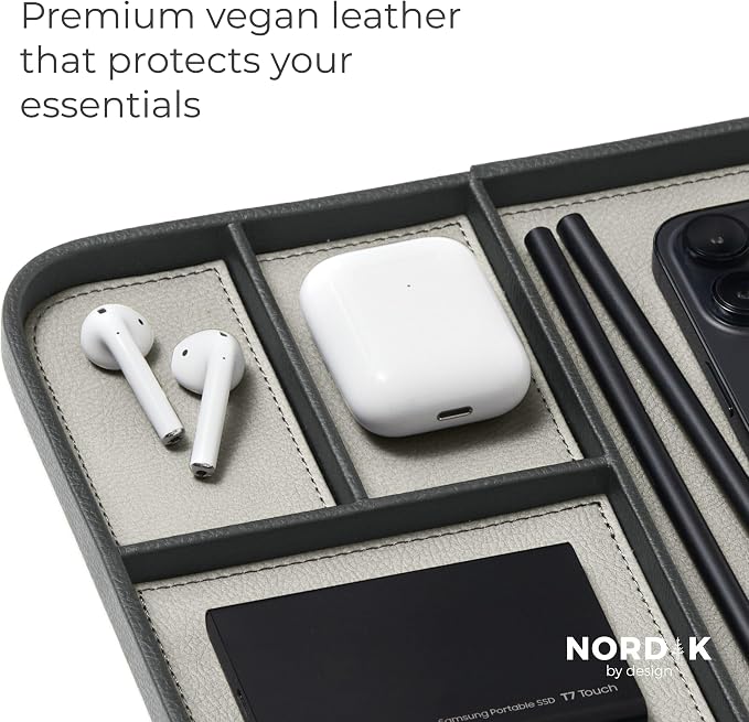 Nordik Leather Valet Tray - Image 3