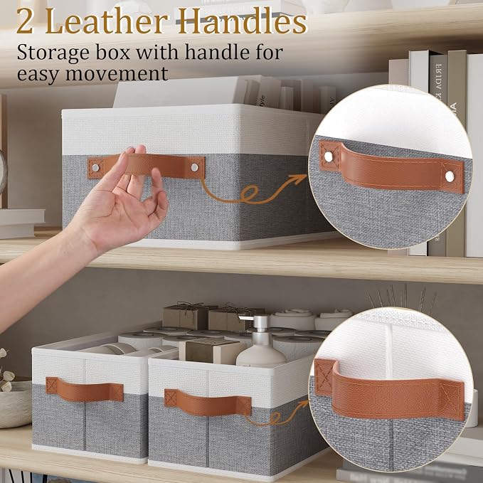 OUTBROS Storage Bins, Foldable Storage Baskets - Image 5