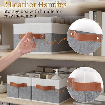 OUTBROS Storage Bins, Foldable Storage Baskets - Image 5