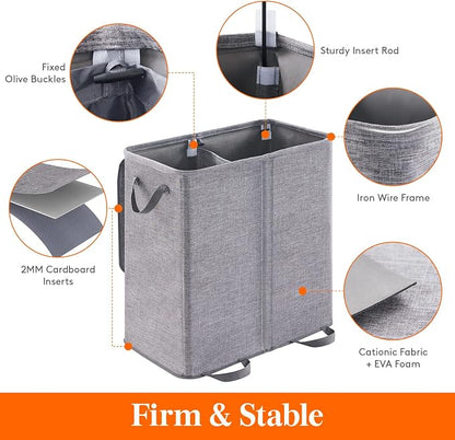 Lifewit Double Laundry Hamper - Image 2