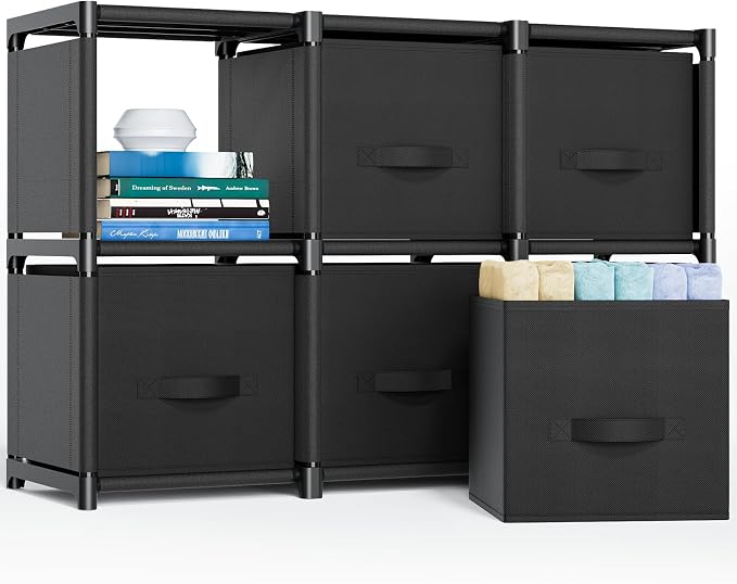 Mavivegue 6 Cube Storage Organizer, Closet Organizers and Storage, Cube Storage by Mavivegue