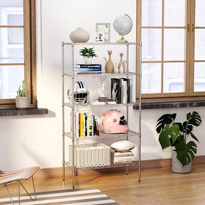 BestOffice | 5-Tier Wire Storage Shelves - Image 2