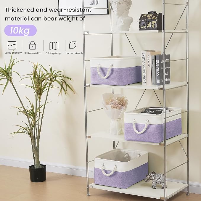 15.7x11.8x8.26 Inch Fabric Large Storage Bins - Image 4