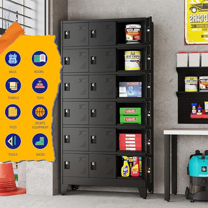 PAOFIN Metal Storage Lockers for Employees - Image 5