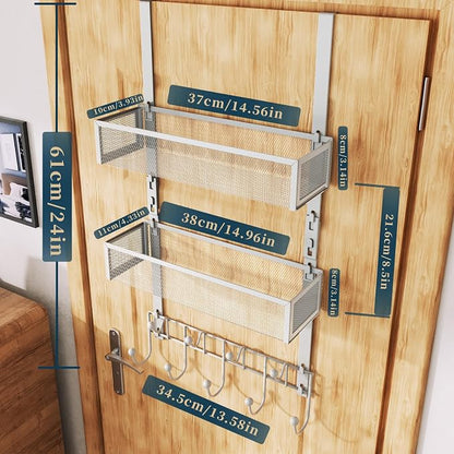Consumest Over The Door Hooks Organizer - Image 8