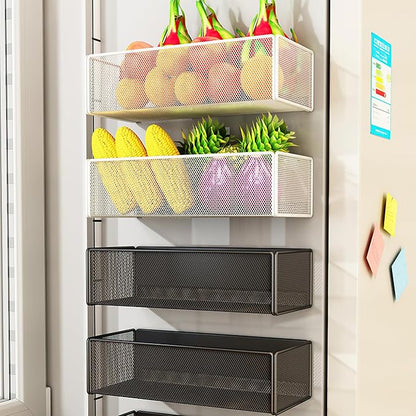Magnetic Shelf Fridge Basket Bin - Image 3