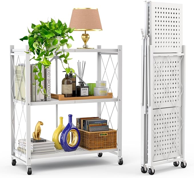Our Modern Space 3-Tier Foldable Storage Shelf by OurModernSpace