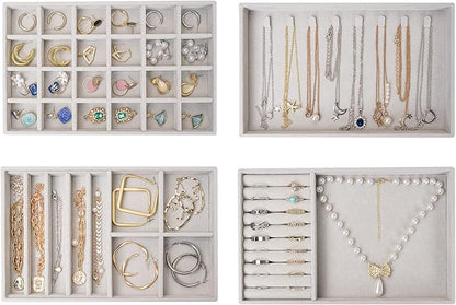 ProCase Stackable Jewelry Organizer Trays by ProCase