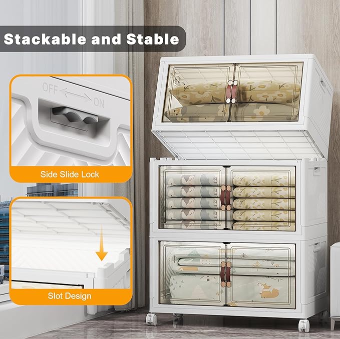 Extra Large Stackable Storage Bins - Image 5
