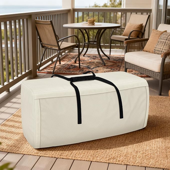 Porch Shield Outdoor Cushion Storage Bag 62 inch Waterproof Outside Storage Bags - Image 7