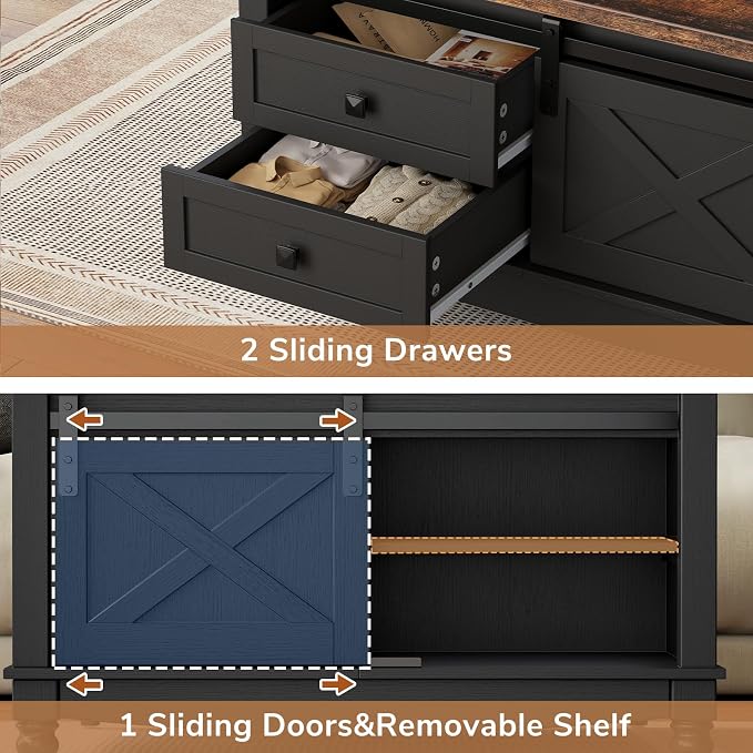 ALLSTAND 31.5" Lift Top Coffee Table - Image 4
