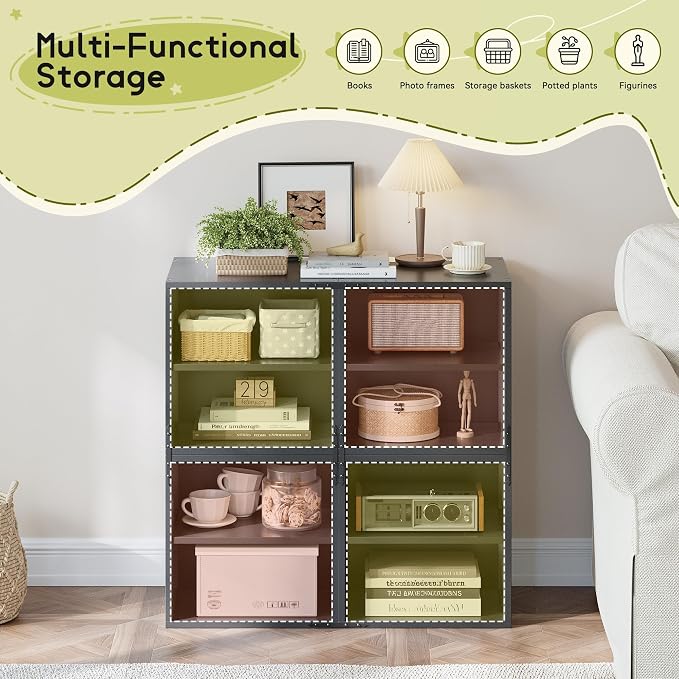 Homkdom 2 Cube Storage Organizer - Image 4