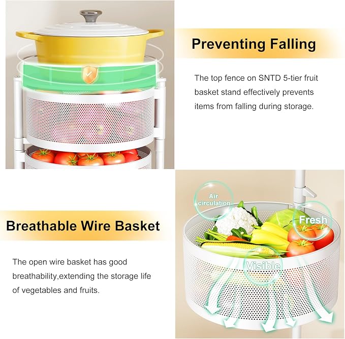SNTD Fruit and Vegetable Basket Bowls - Image 4