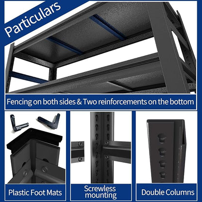 Garage Shelving, Heavy Duty Shelves, Metal Shelf - Image 4