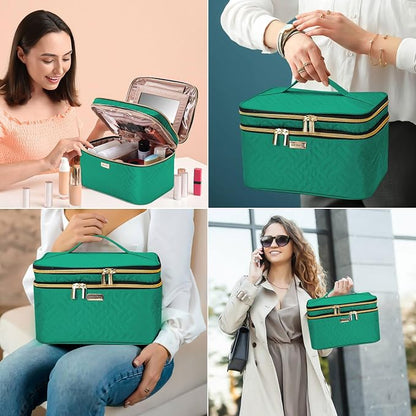 8.8L Double Layer Travel Makeup Bag - Image 6
