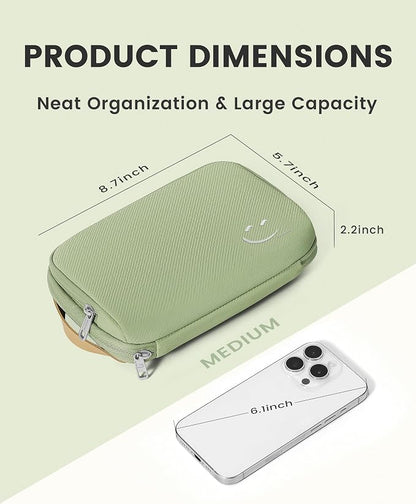 Travelkin Travel Cord Organizer, Electronic Organizer Travel Case, Cable - Image 2