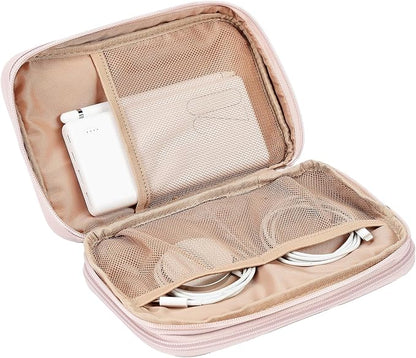 NISHEL Travel Cord Organizer Case, Double Layers Tech Electronic Bag, Essentials - Image 4