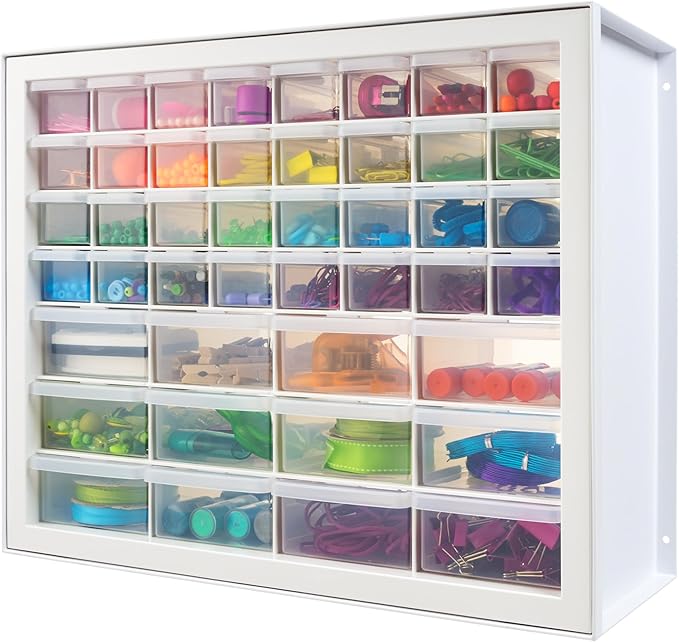 IRIS USA 44-Drawer Small Parts Storage Cabinet, Made in USA, Building Bricks by IRISUSA