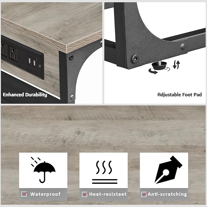 TUTOTAK C Shaped End Table - Image 8