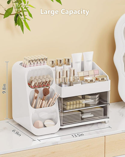 Makeup Organizer with Drawers, Skincare Organizer, Storage Box Cosmetic Display - Image 7