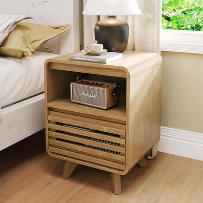 Fluted Night Stand Nightstand - Image 6