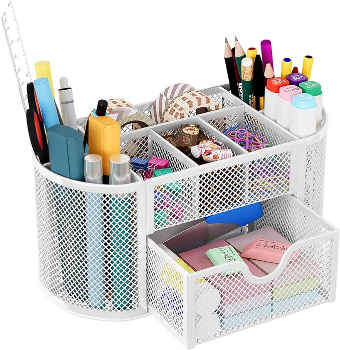EasyPAG Mesh Pen Holder Desk Organizer by EasyPAG