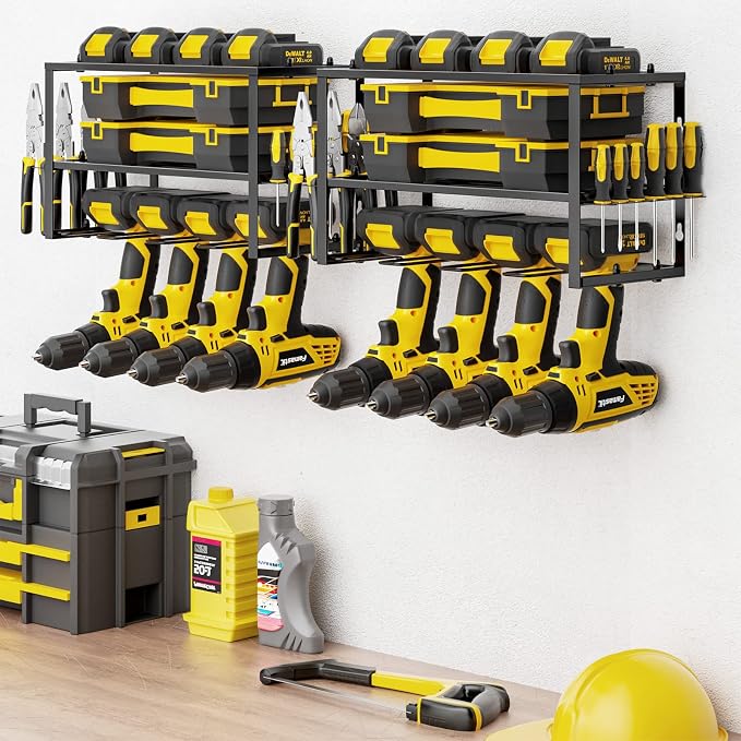 Spacecare Power Tool Organizer- Power Drill Tool Holder- Heavy Duty Tool Shelf - Image 7