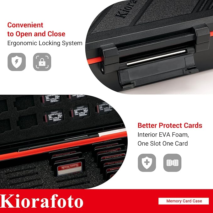 36 Slots SD MSD Memory Card Case Holder Water-Resistant Anti-Shock Storage - Image 5