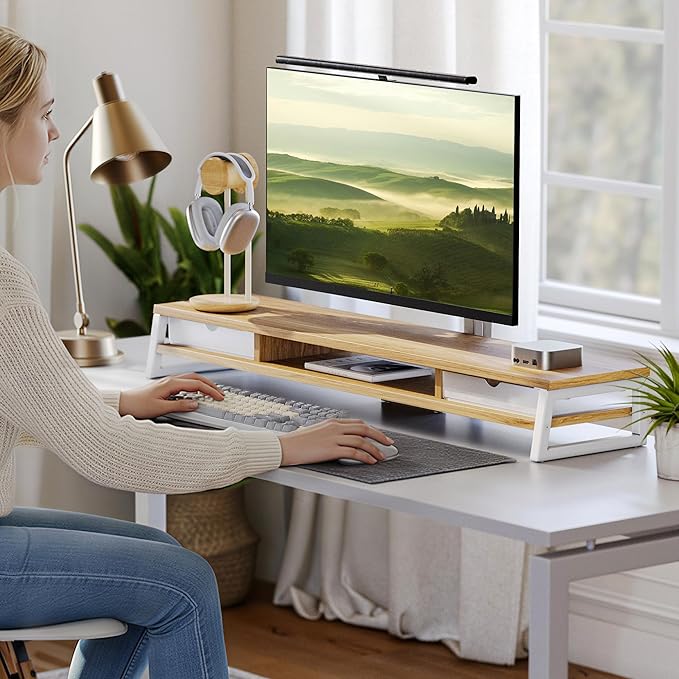 Fenge Dual Monitor Stand, Monitor Riser - Image 7
