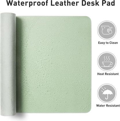 Aothia Large PU Leather Desk Pad Protector – Non-Slip Mouse Pad & Writing Mat - Image 7