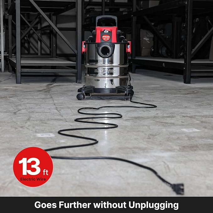 Shop-Vac 5 Gallon 4.0 HP Wet/Dry Vacuum - Image 6