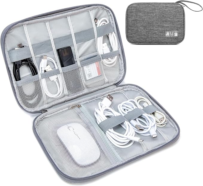 Cord Organizer Travel Case, Cable Organizer Bag by Unknown