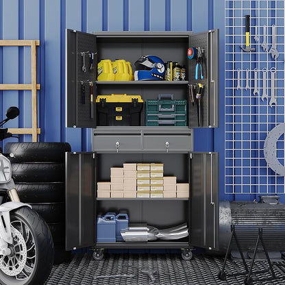 71''H Metal Garage Storage Cabinet - Image 8