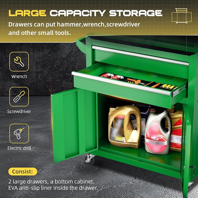 8-Drawer Rolling Tool Chest - Image 6