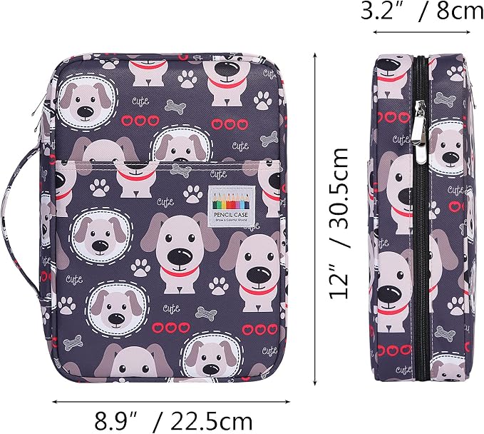 JAKAGO 220 Slots Colored Pencil Case Large Capacity Pen Holder - Image 2